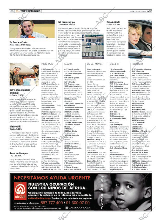 ABC MADRID 14-11-2008 página 108