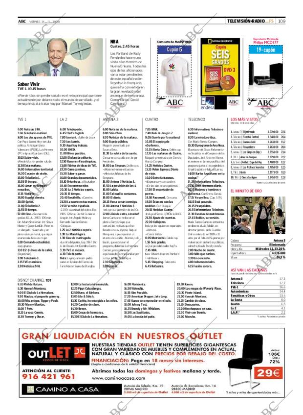ABC MADRID 14-11-2008 página 109