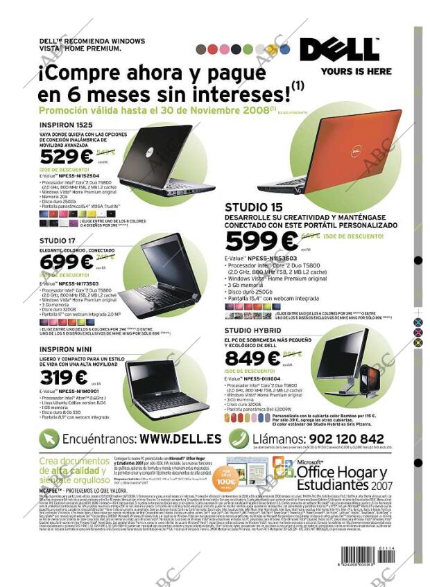 ABC MADRID 14-11-2008 página 112