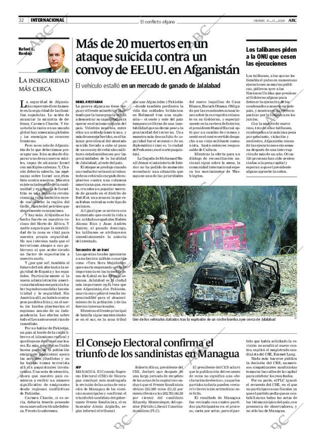 ABC MADRID 14-11-2008 página 32