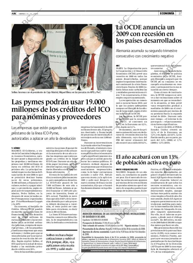 ABC MADRID 14-11-2008 página 37