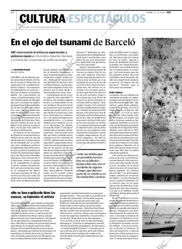 ABC MADRID 14-11-2008 página 62