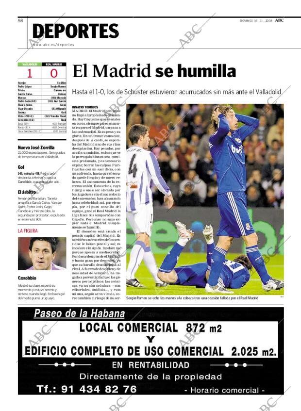 ABC MADRID 16-11-2008 página 100