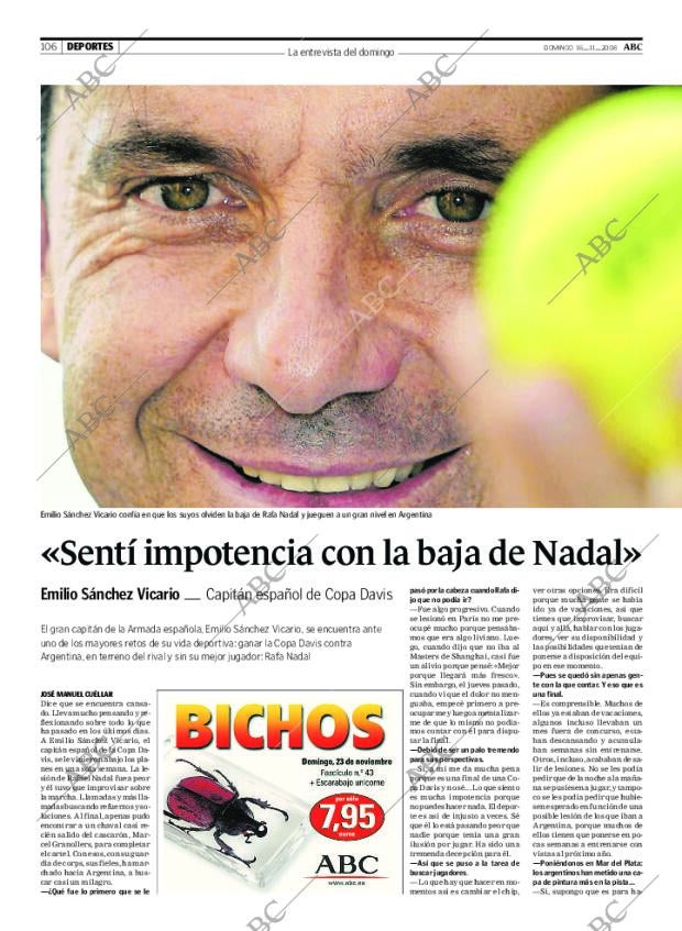 ABC MADRID 16-11-2008 página 108