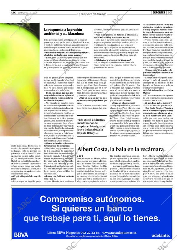 ABC MADRID 16-11-2008 página 109