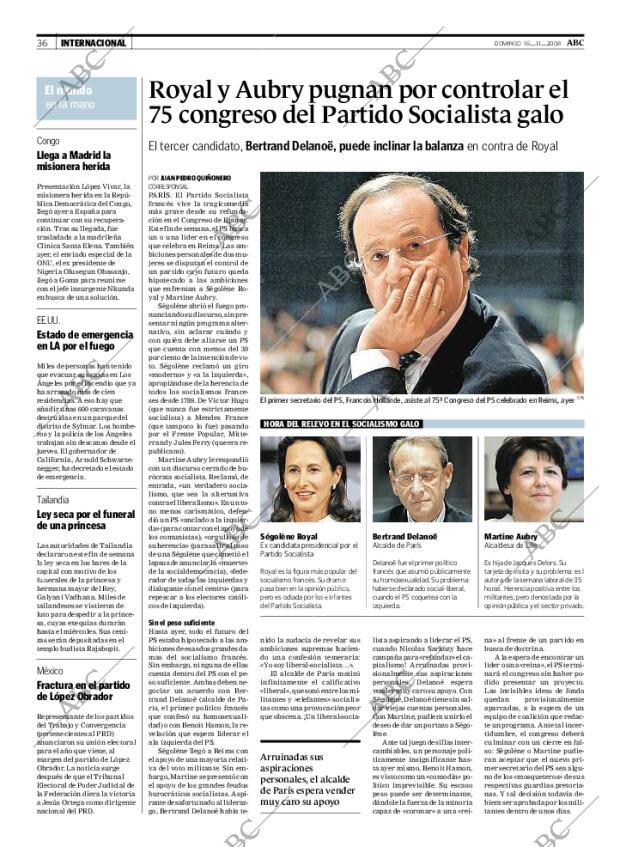 ABC MADRID 16-11-2008 página 38