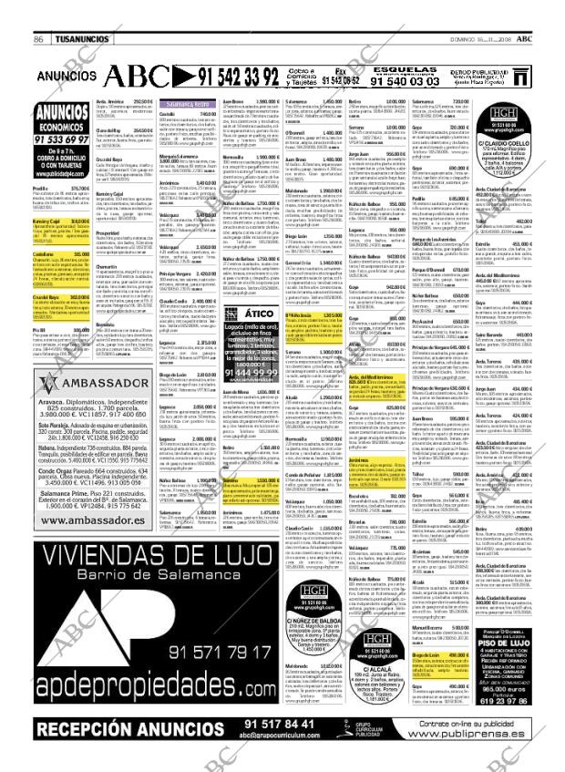 ABC MADRID 16-11-2008 página 88