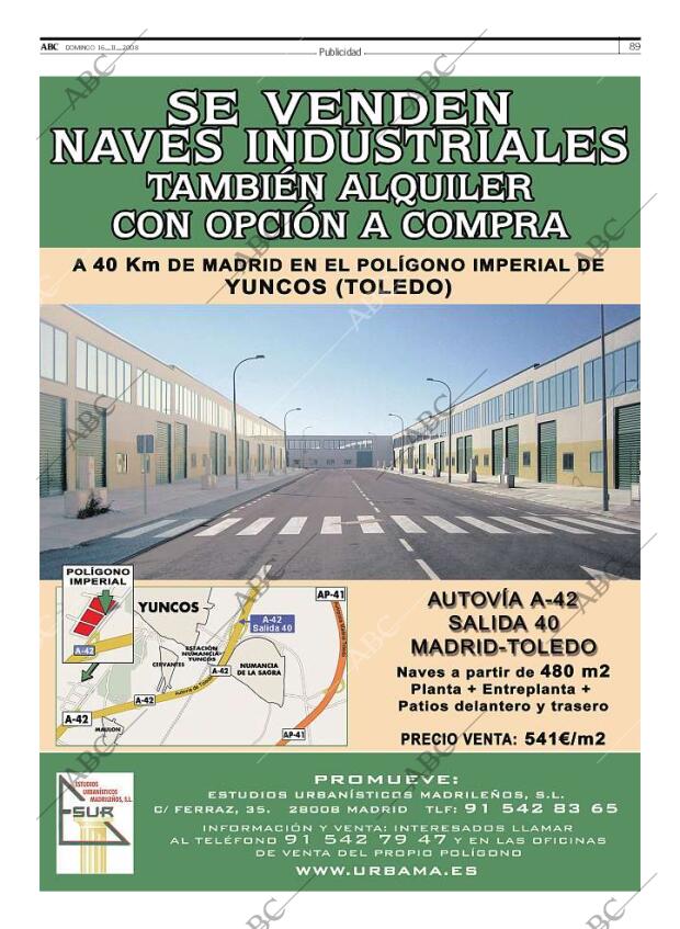 ABC MADRID 16-11-2008 página 91