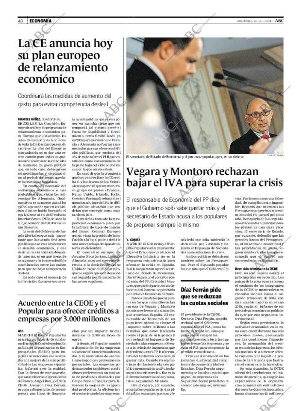 ABC MADRID 26-11-2008 página 40