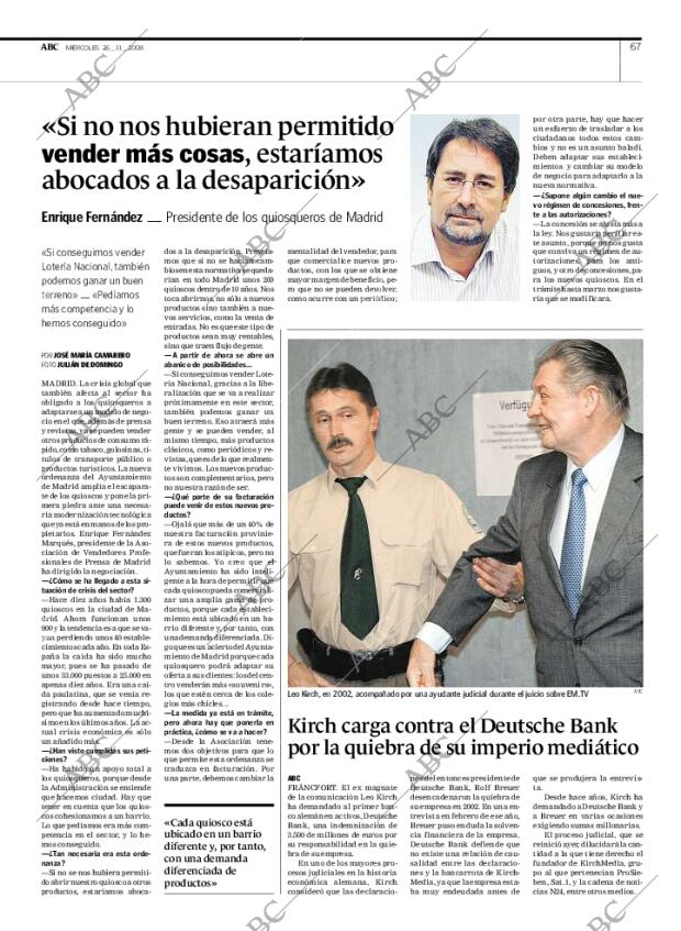 ABC MADRID 26-11-2008 página 67