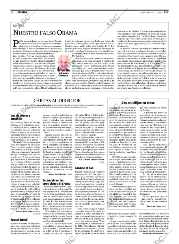 ABC SEVILLA 26-11-2008 página 14