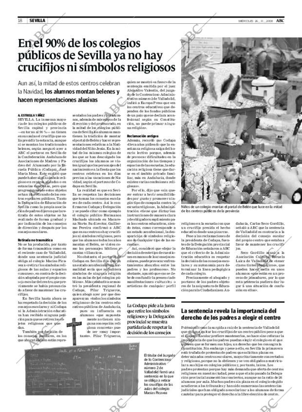 ABC SEVILLA 26-11-2008 página 18