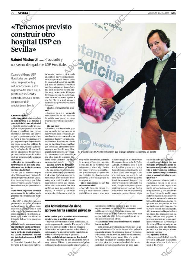 ABC SEVILLA 26-11-2008 página 22