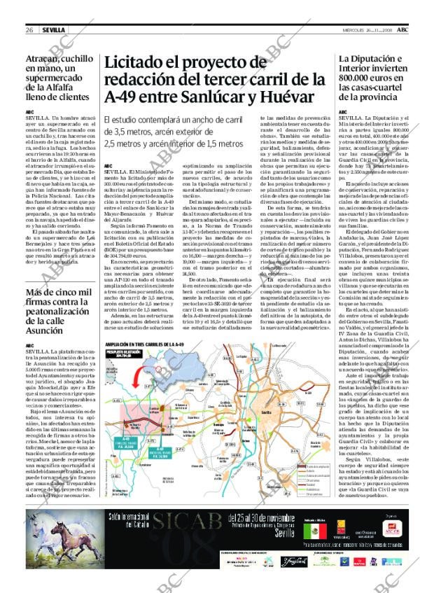 ABC SEVILLA 26-11-2008 página 26