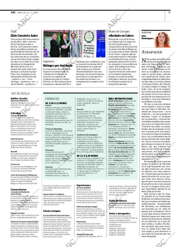ABC SEVILLA 26-11-2008 página 31