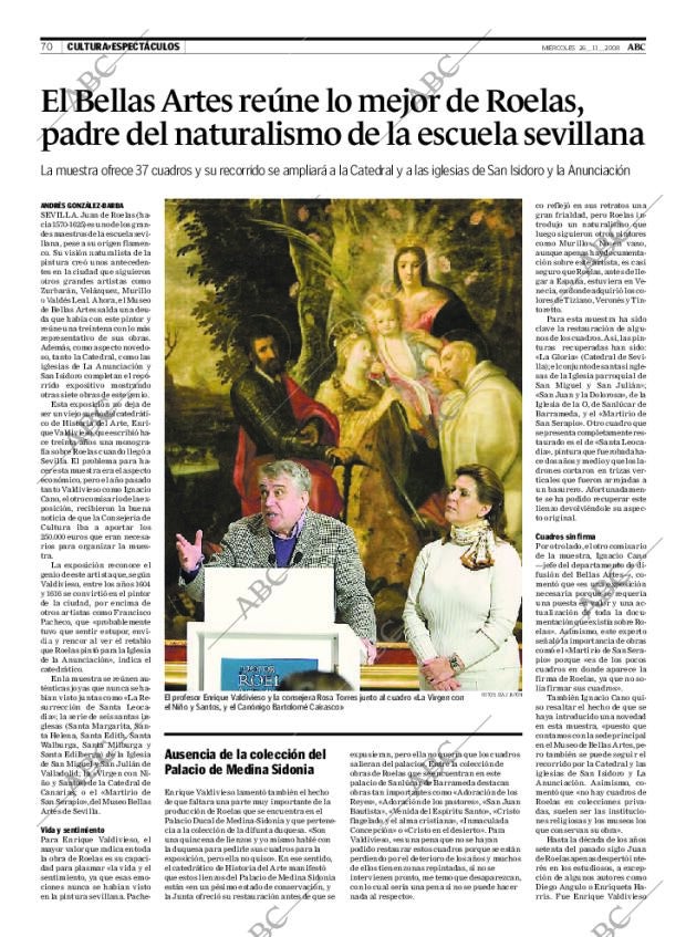 ABC SEVILLA 26-11-2008 página 70