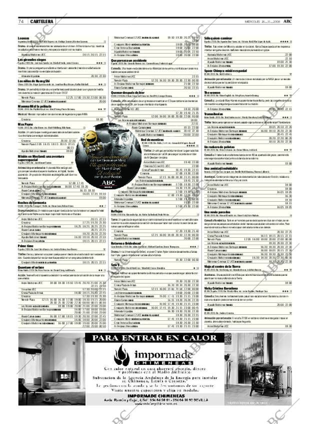 ABC SEVILLA 26-11-2008 página 74