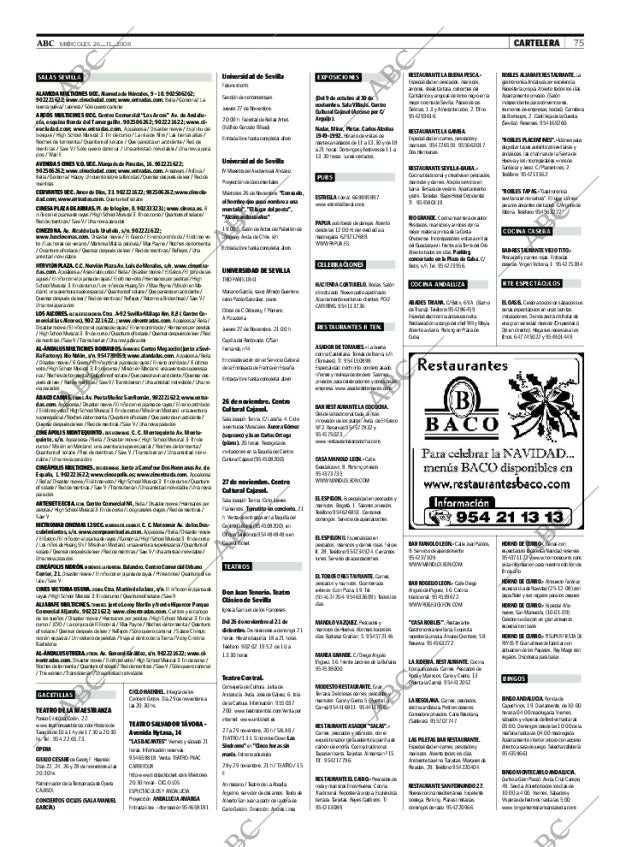 ABC SEVILLA 26-11-2008 página 75