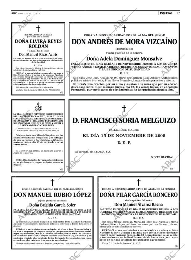 ABC SEVILLA 26-11-2008 página 77