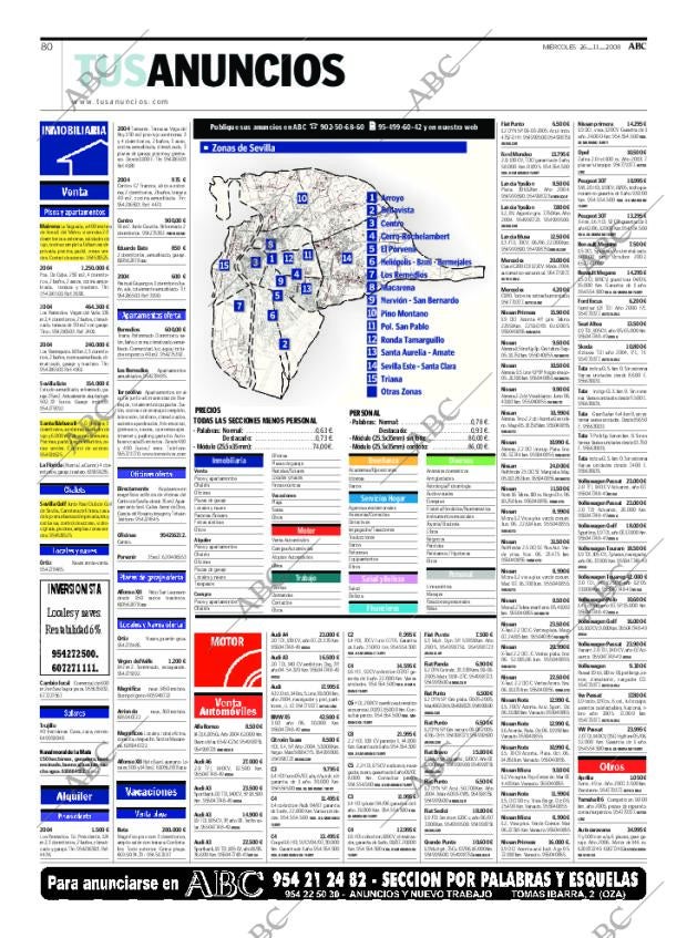 ABC SEVILLA 26-11-2008 página 80