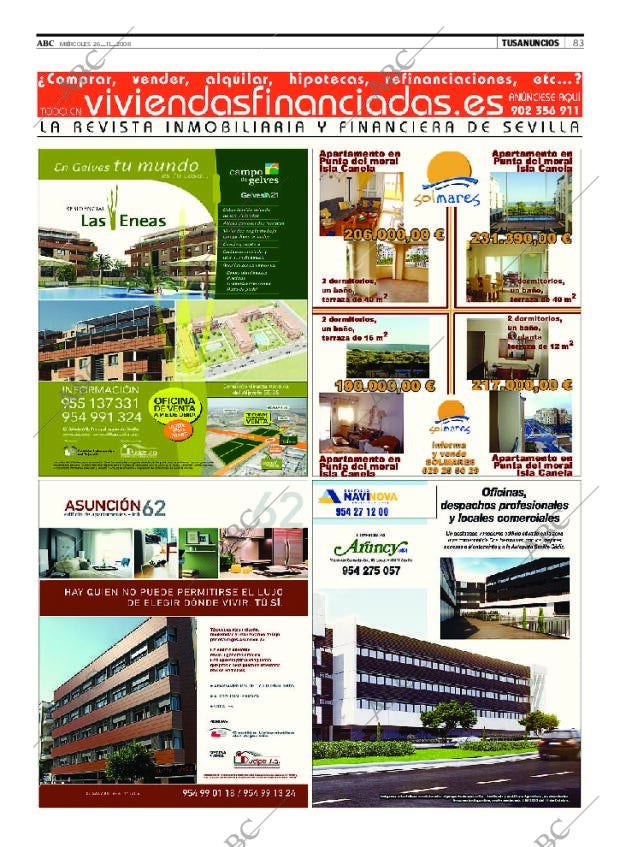 ABC SEVILLA 26-11-2008 página 83