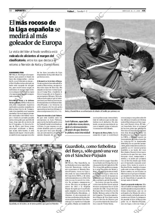 ABC SEVILLA 26-11-2008 página 88