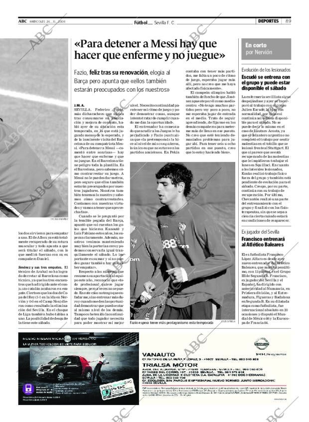ABC SEVILLA 26-11-2008 página 89
