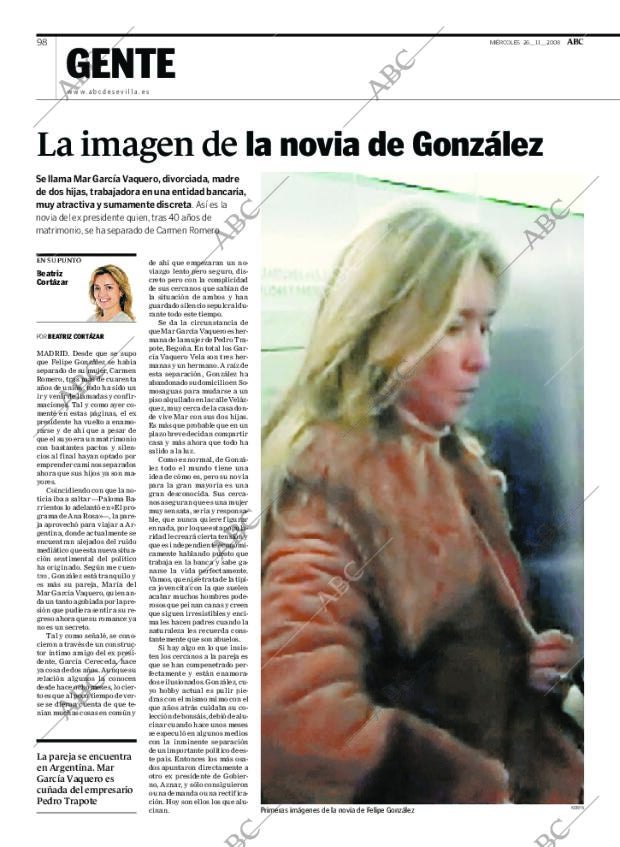 ABC SEVILLA 26-11-2008 página 98