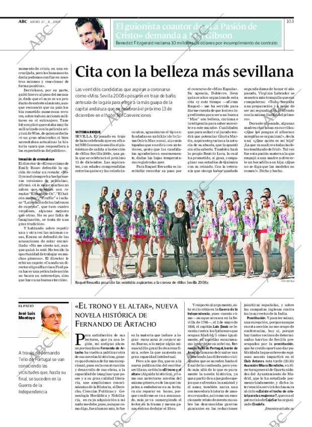 ABC SEVILLA 27-11-2008 página 105