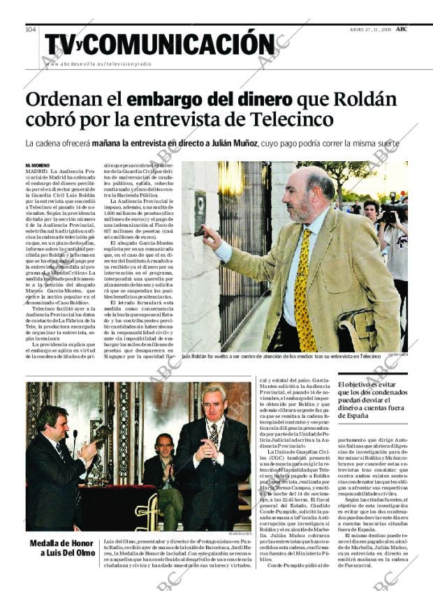 ABC SEVILLA 27-11-2008 página 106