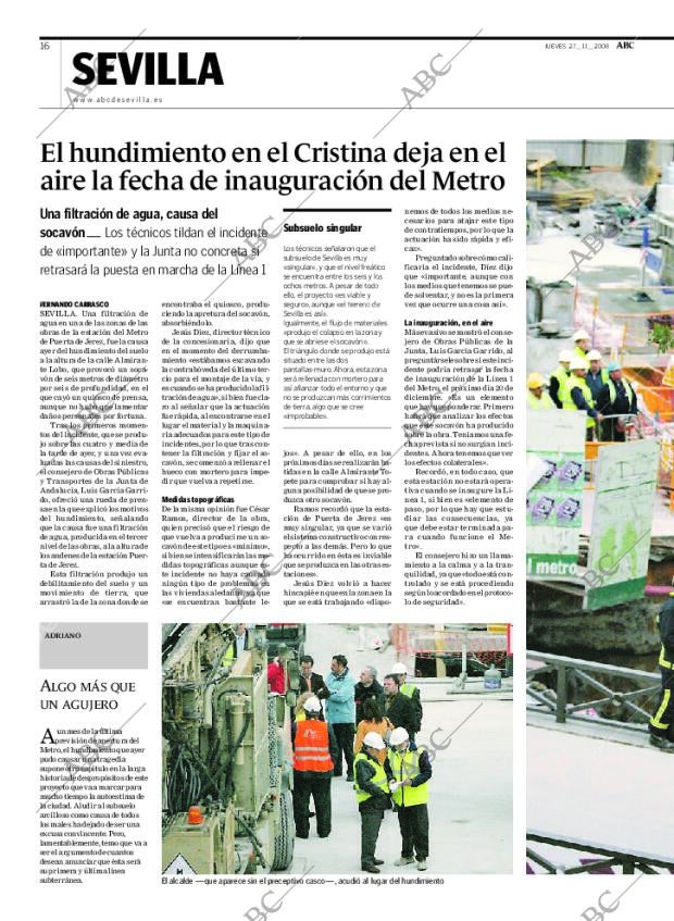 ABC SEVILLA 27-11-2008 página 18