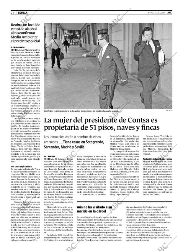 ABC SEVILLA 27-11-2008 página 26