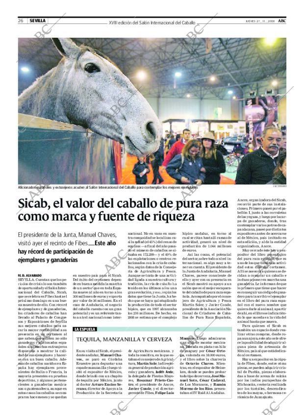 ABC SEVILLA 27-11-2008 página 28