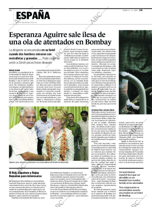 ABC SEVILLA 27-11-2008 página 46