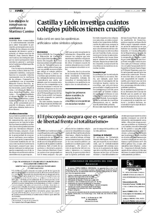 ABC SEVILLA 27-11-2008 página 54