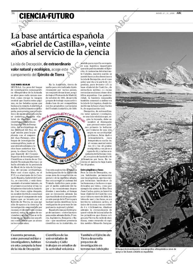 ABC SEVILLA 27-11-2008 página 58