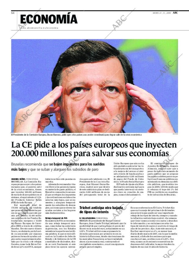 ABC SEVILLA 27-11-2008 página 66