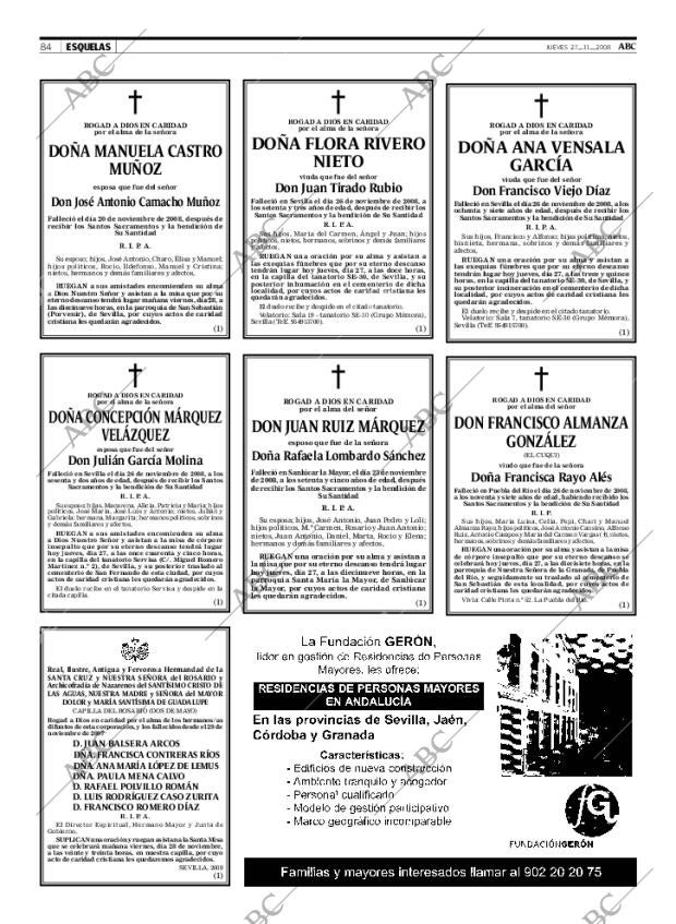 ABC SEVILLA 27-11-2008 página 86