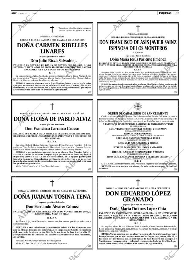 ABC SEVILLA 27-11-2008 página 87