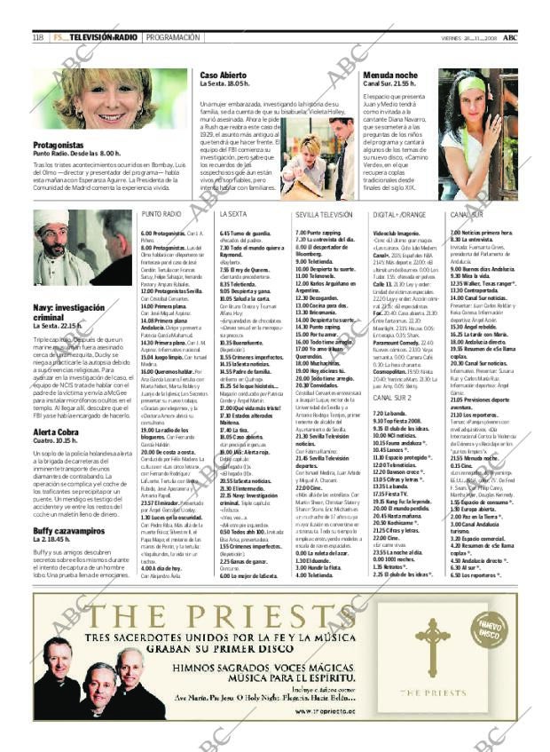 ABC SEVILLA 28-11-2008 página 118