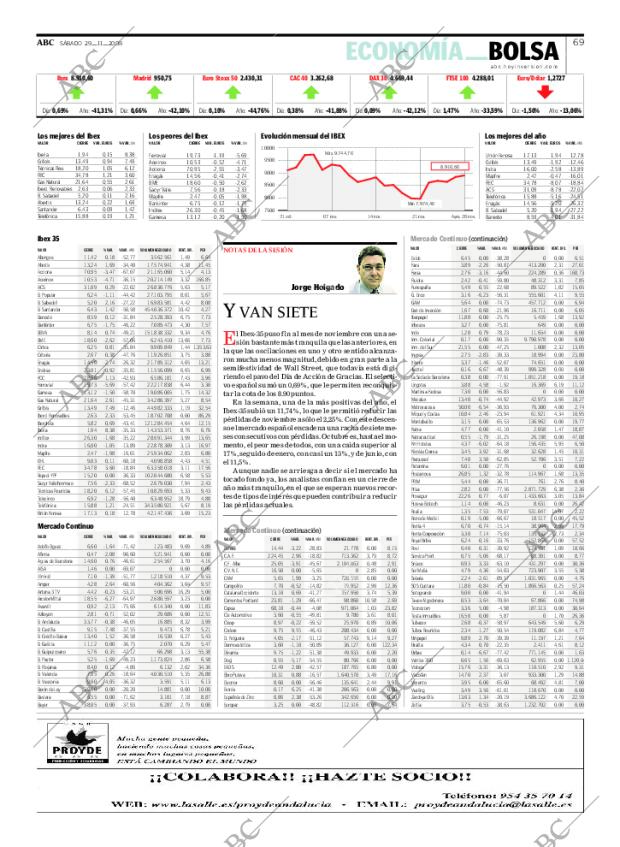 ABC SEVILLA 29-11-2008 página 69