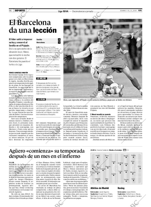 ABC MADRID 30-11-2008 página 96