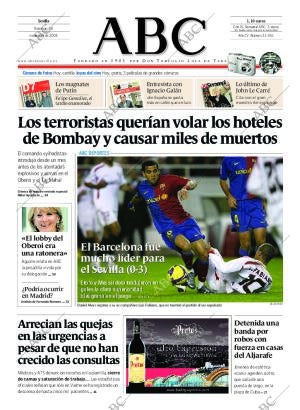 ABC SEVILLA 30-11-2008 página 1