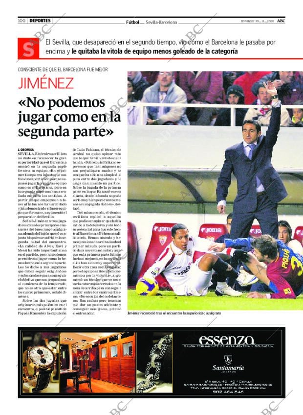 ABC SEVILLA 30-11-2008 página 100