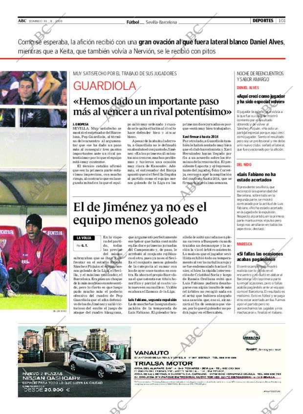 ABC SEVILLA 30-11-2008 página 101