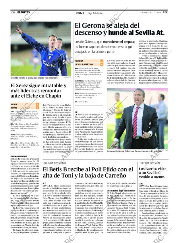 ABC SEVILLA 30-11-2008 página 106