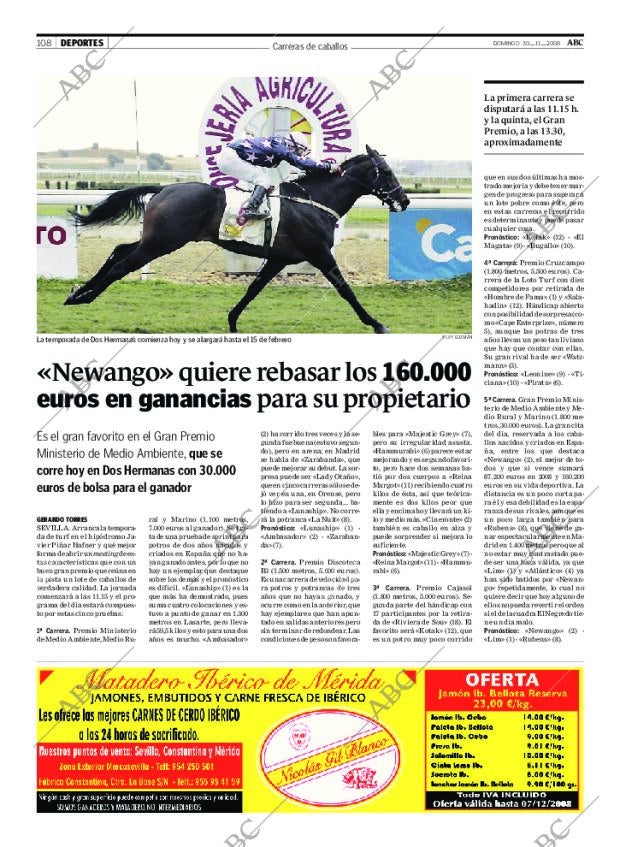 ABC SEVILLA 30-11-2008 página 108