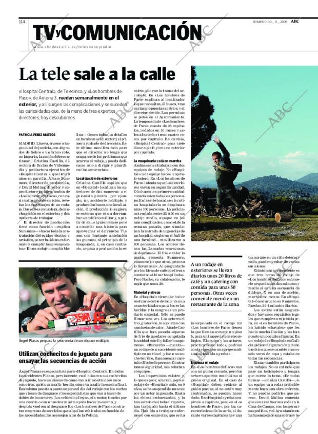 ABC SEVILLA 30-11-2008 página 114