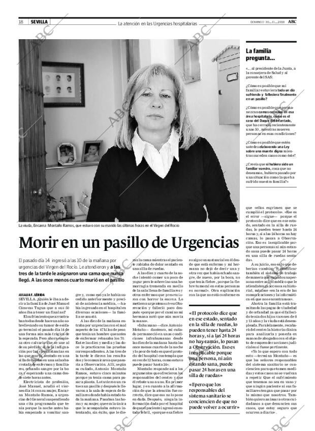 ABC SEVILLA 30-11-2008 página 18