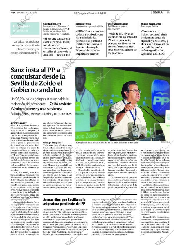 ABC SEVILLA 30-11-2008 página 19